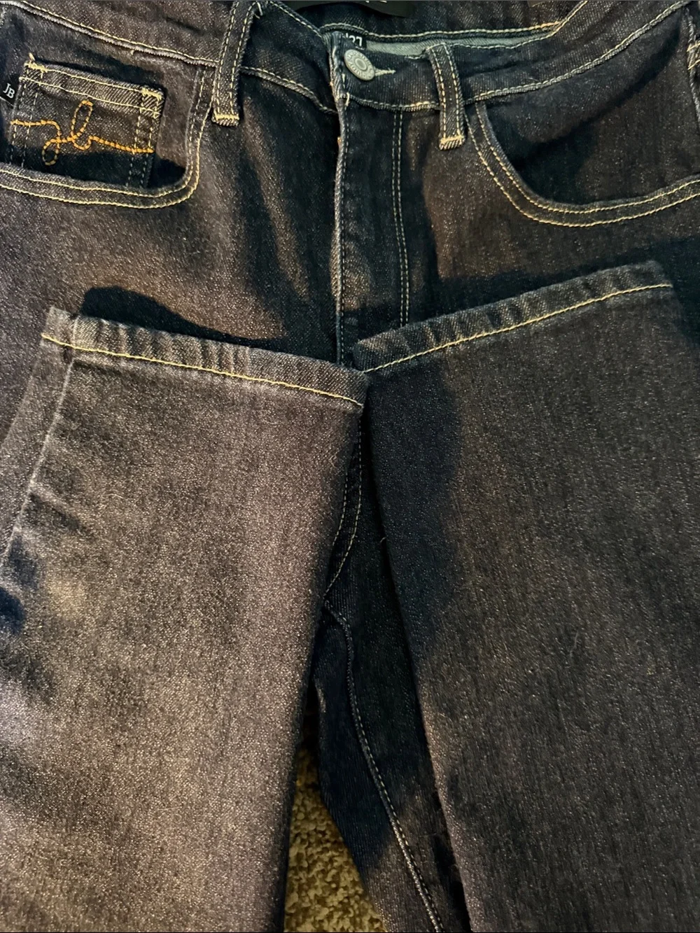 Judy Blue Dark Indigo Straight Leg Jeans - Women's